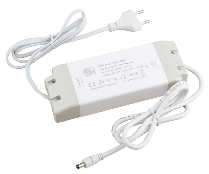 Transformátor plochý pro LED 12V 100W